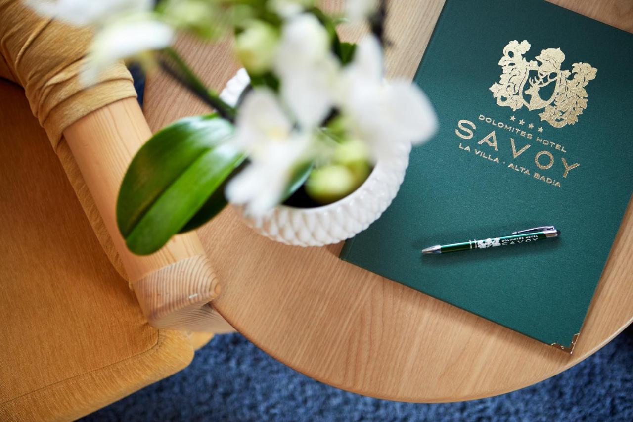 Dolomites Wellness Hotel Savoy La Villa  Bagian luar foto